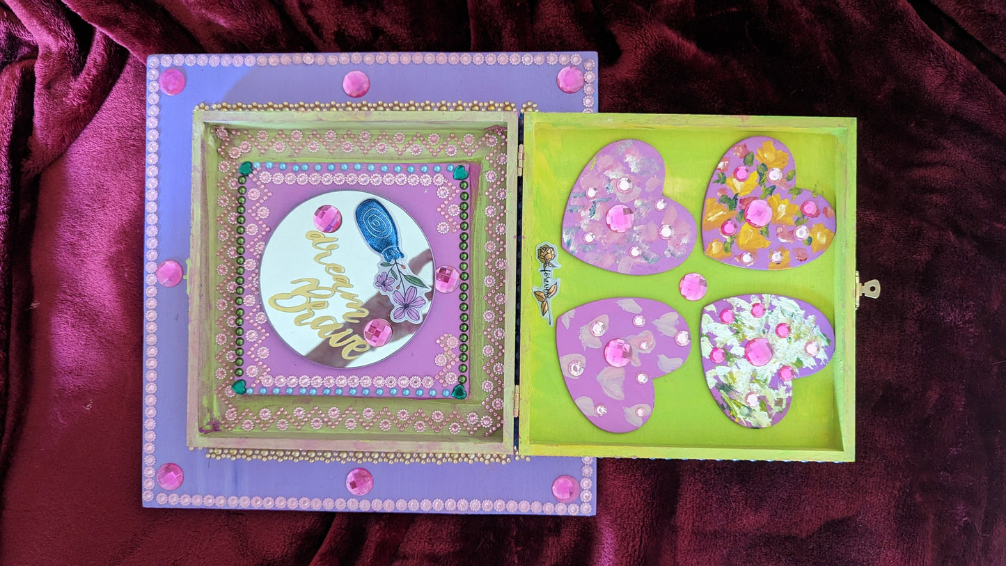 Mythic Wishbox Art Boxes Sharon Tatem Wish Boxes Bring Your Dreams to
